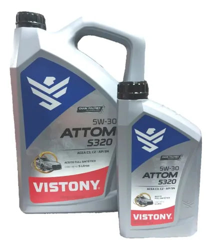 Aceite 5w30 Full Sintetico Vistony 3.78 lt Bencinero y Diesel