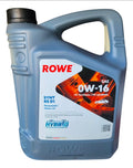 Aceite 0w16 sintetico 5lt rowe